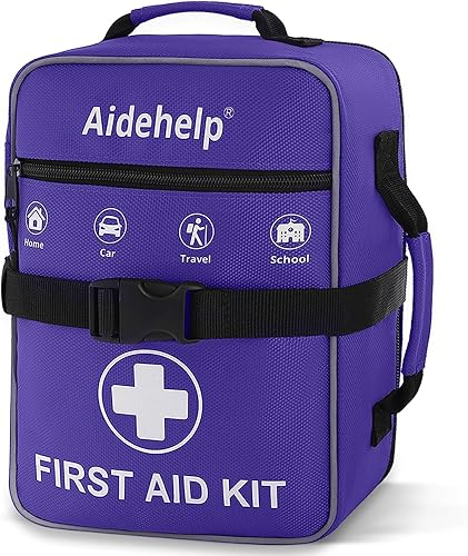 Miniatura 8 de Kit de primeros auxilios de primera calidad de 520 piezas, kit médico de emergencia grande para supervivencia, automóvil, hogar, viajes, camping,