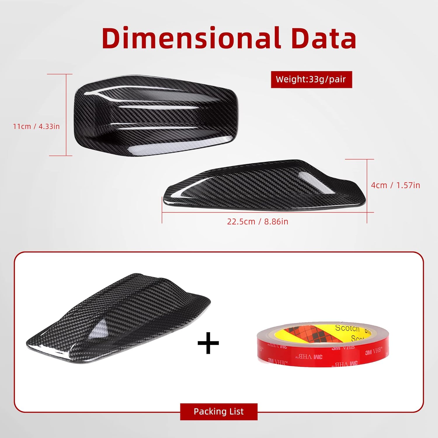 Dry Carbon Shark Fin Antenna Cover Trim, Shark Fin Aerial with Adhesive Tabe for BMW 4 Series G26/i4&2 Series U06&X1 Series U11 2021-IN 1 Pcs/Set