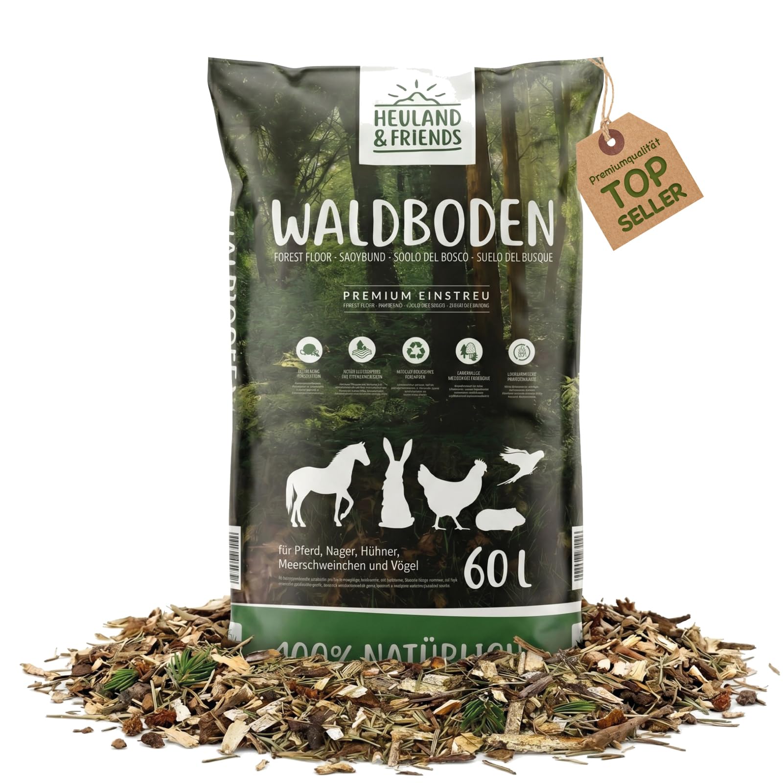 HEULAND Waldboden