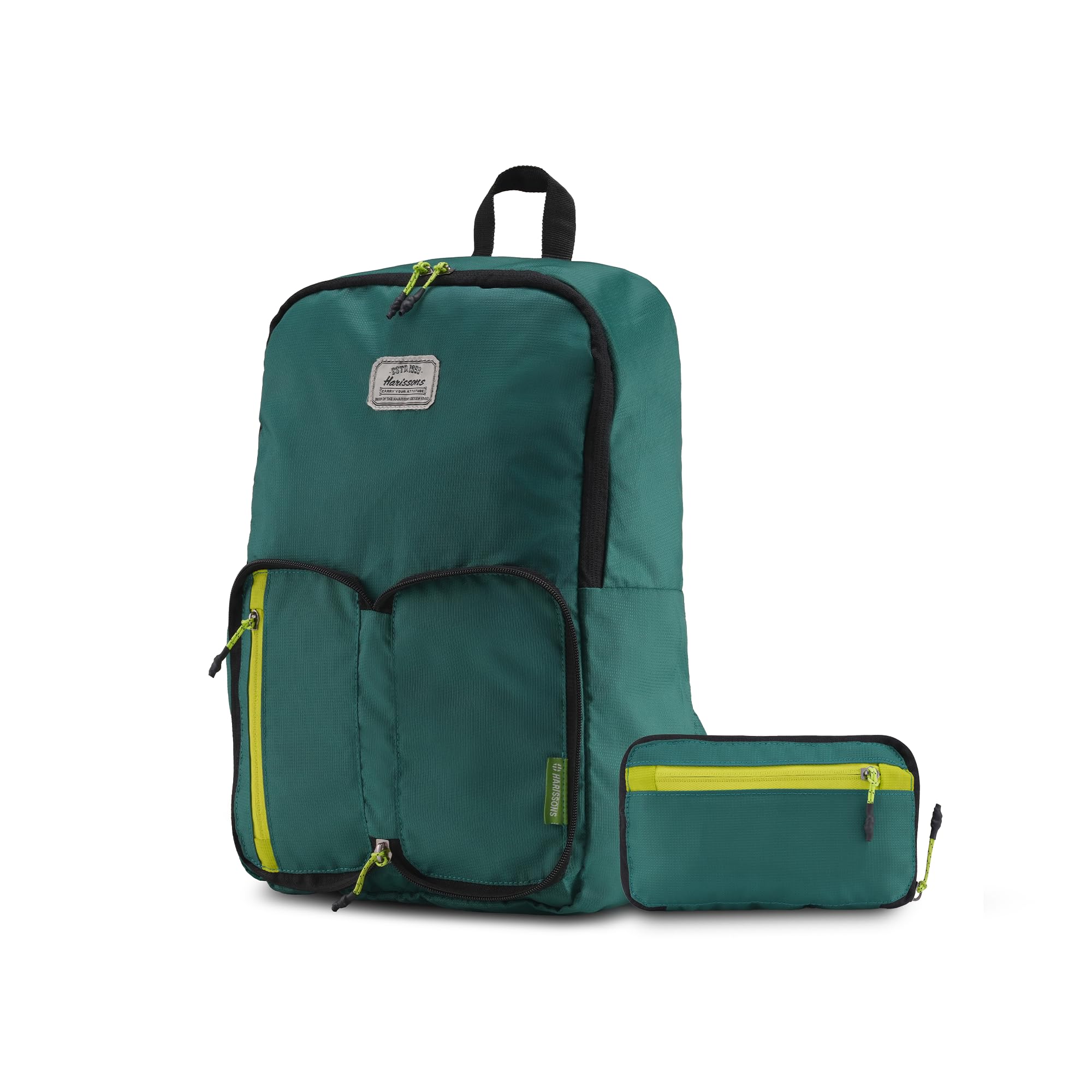 harissons Ibex Foldable Daypack | 13L | Ultra-Lightweight & Packable | Specialized Dobby Fabric | Travel, Day Trips & Daily Use-picture-4