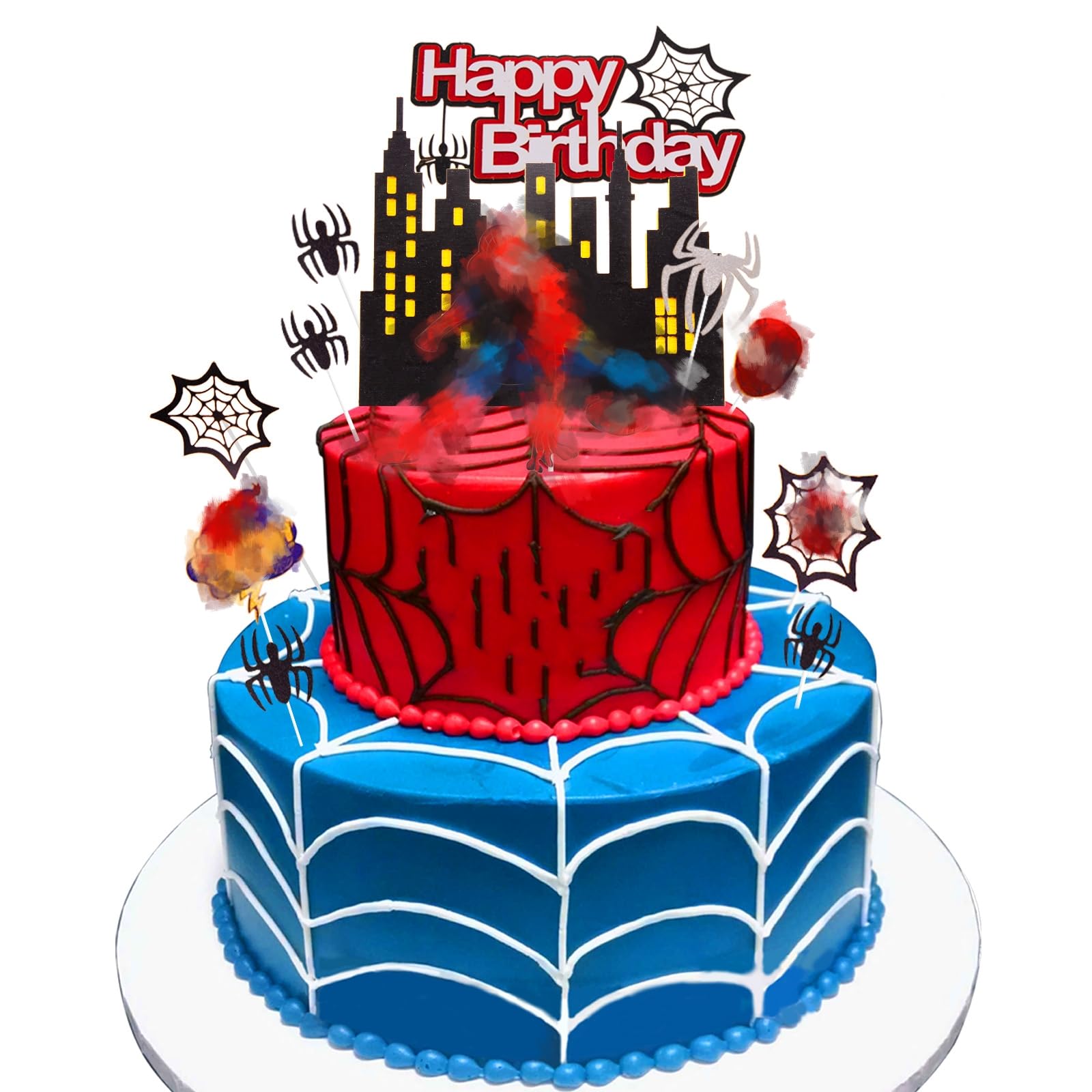 Decorazioni Torta Compleanno 3 Anni - 25 Pezzi Cake Topper Per Ragazzi - Foto 12