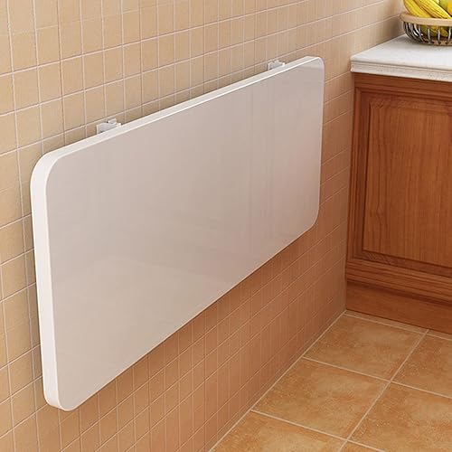 Escritorio plegable para montaje en pared mesa plegable portátil para espacios pequeños cuarto de servicio hogar bar cocina comedor escritorio de