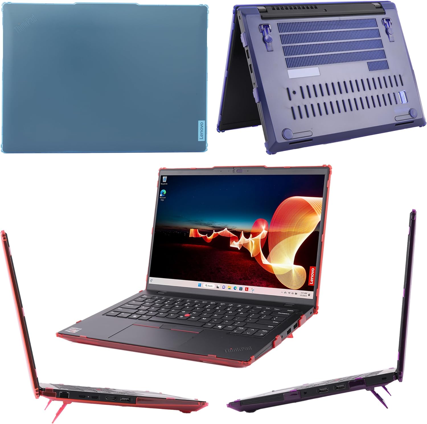 mCover case ONLY Compatible for 2024-2025 14" Lenovo ThinkPad L14 Gen 5 Series Windows Notebook Computers(NOT Fitting Any Other Lenovo Models)- Pink - Image 7