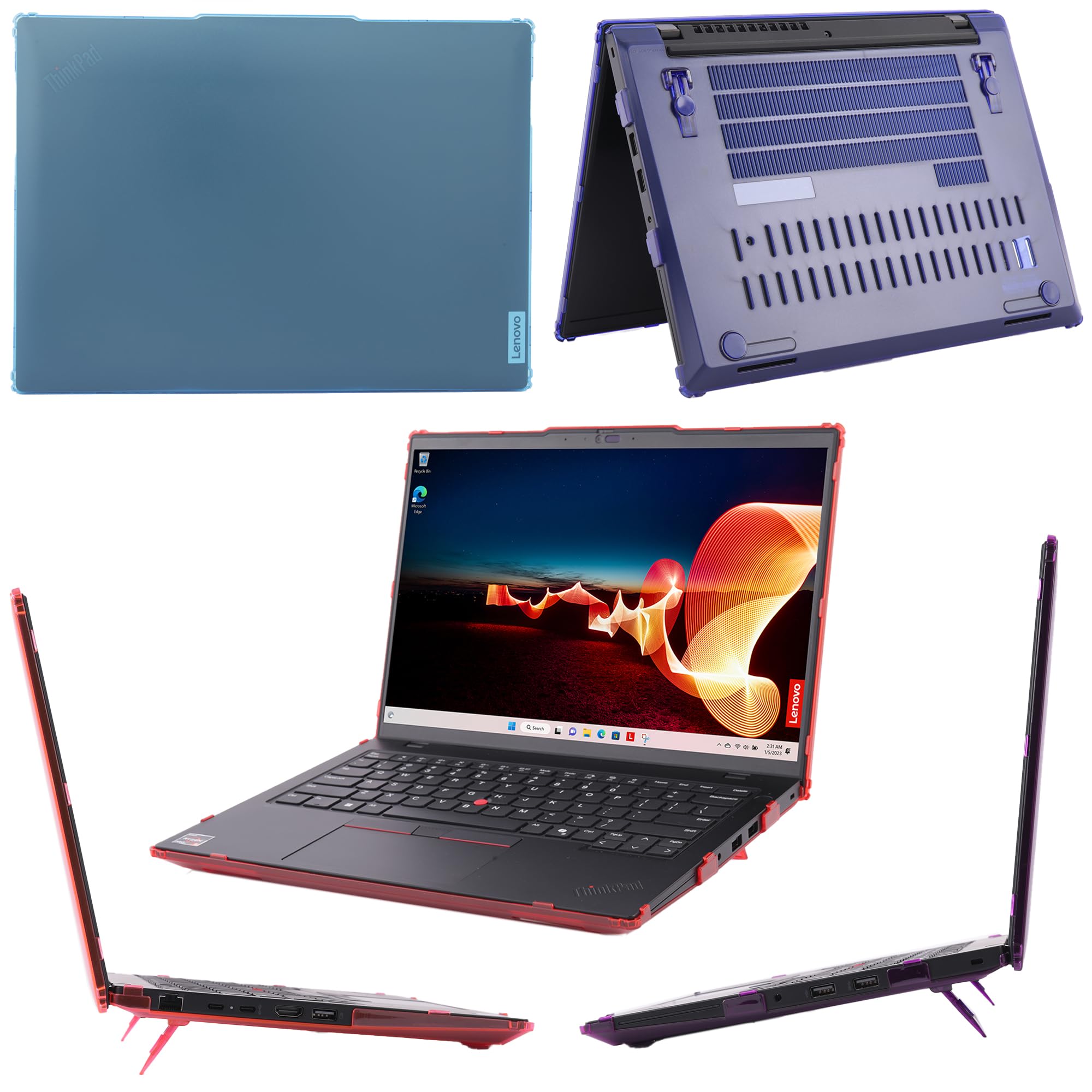 mCover Funda Solo Compatible con computadoras portátiles Lenovo ThinkPad L14 Gen 5 / Gen 6 Series 2024-2025 de 14 Pulgadas (no es Compatible con ningún Otro Modelo Lenovo), Color Negro