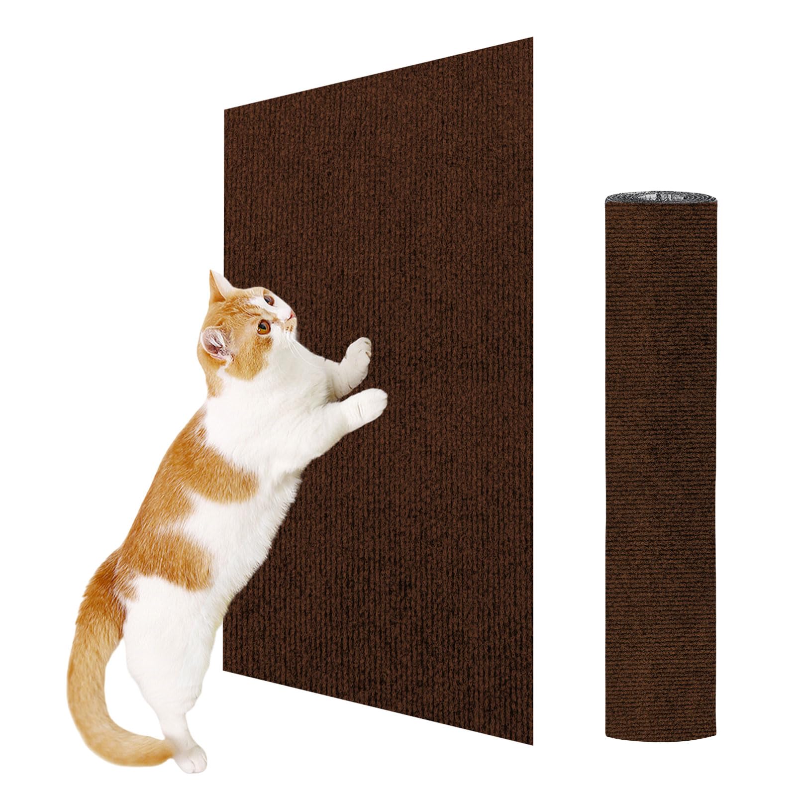 Tappeto Tiragraffi Per Gatti Autoadesivo - Ritagliabile Per Divano, Pareti O Mobili, Anti-Graffi Per Gatti - Foto 6