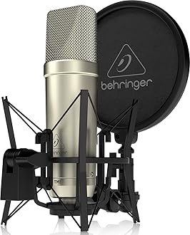 Behringer TM1 Complete Recording Package with Large Diaphragm Condenser Microphone
