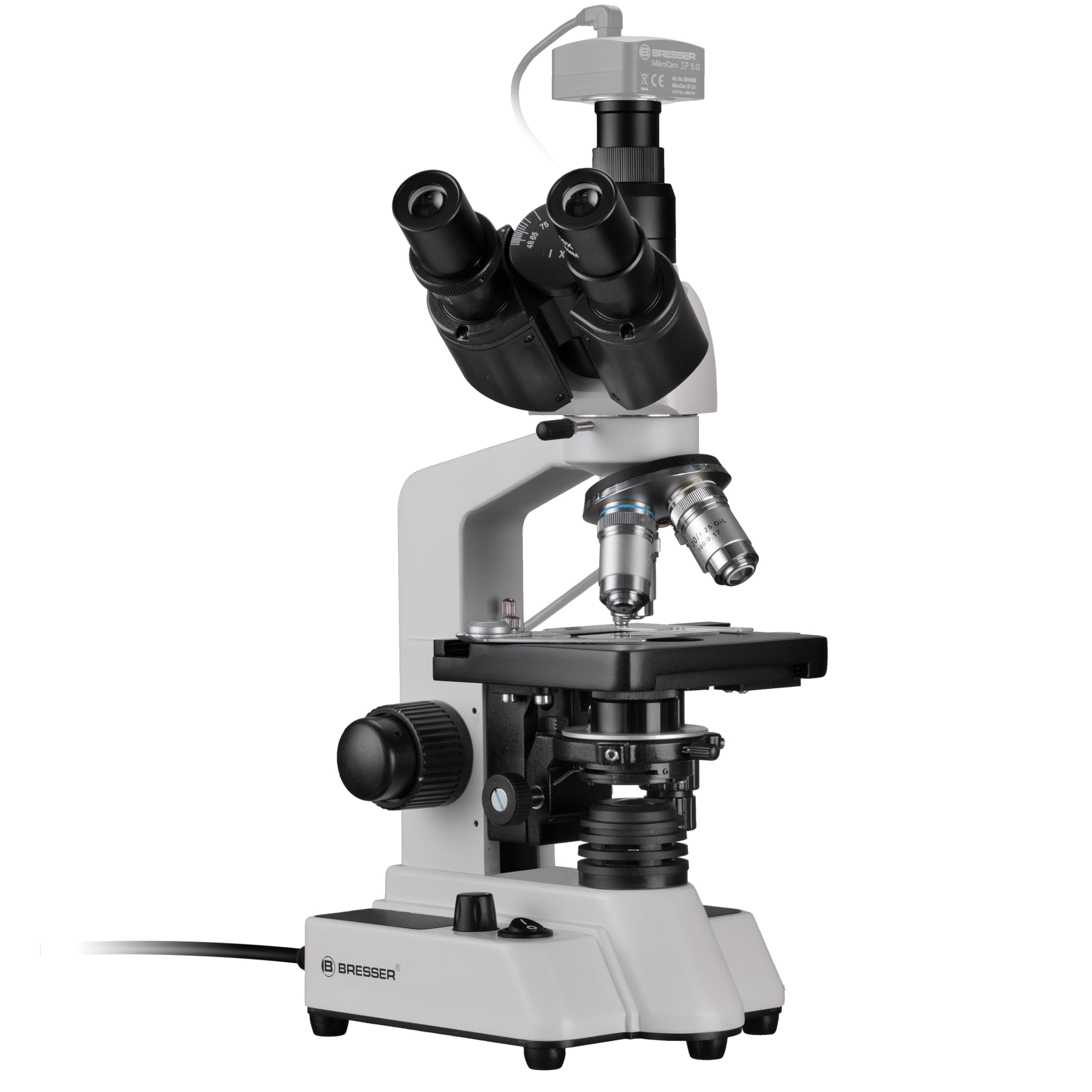 Bresser Researcher Trino 40-1000x Microscopio