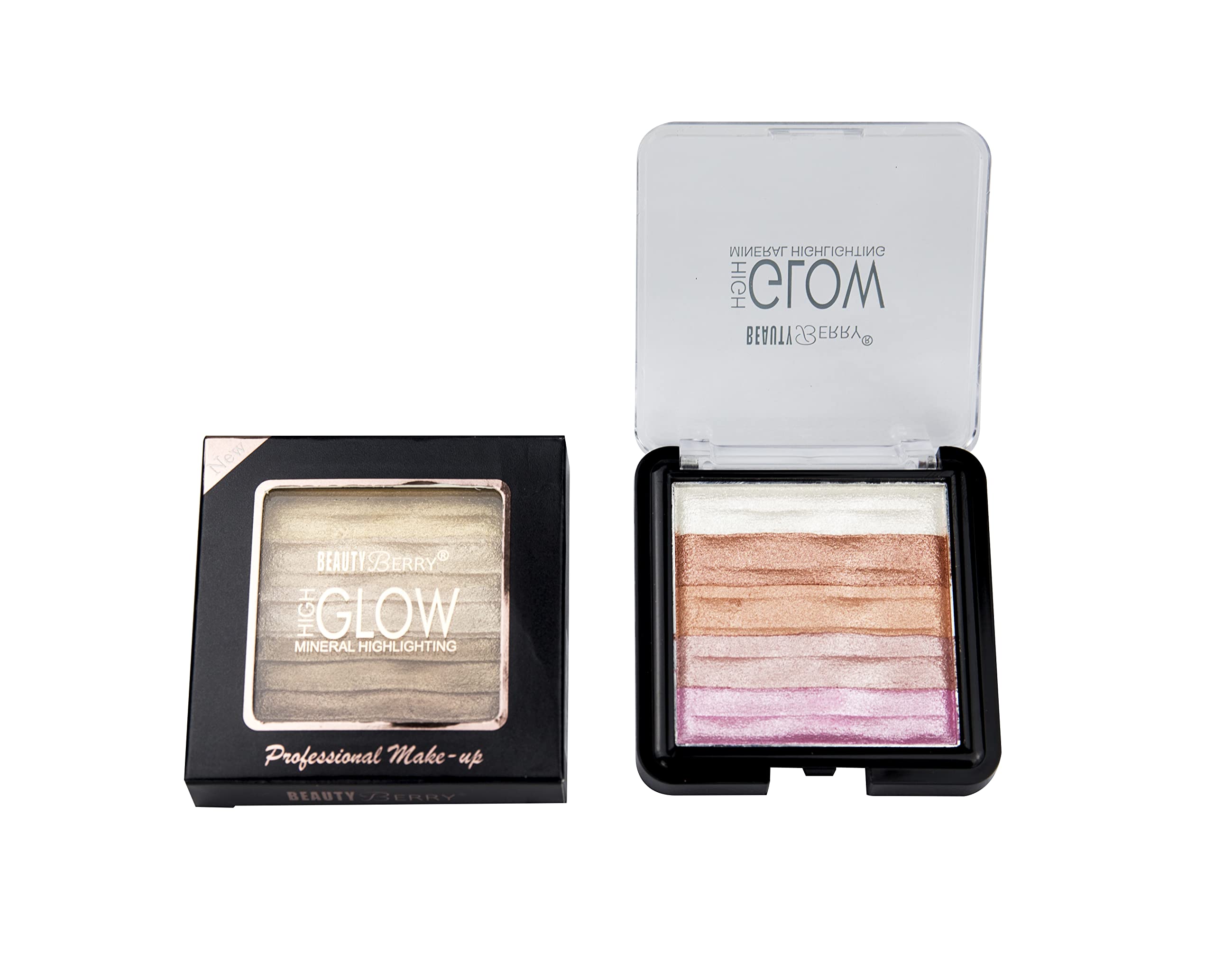Beauty Berry High Glow 5-Layer Highlighter - H-40 (Set of 2)