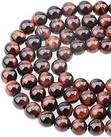 Vista 26 de Cuentas sueltas de 0.315 pulgadas/8mm de piedra natural redonda para hacer joyas con cordón elástico