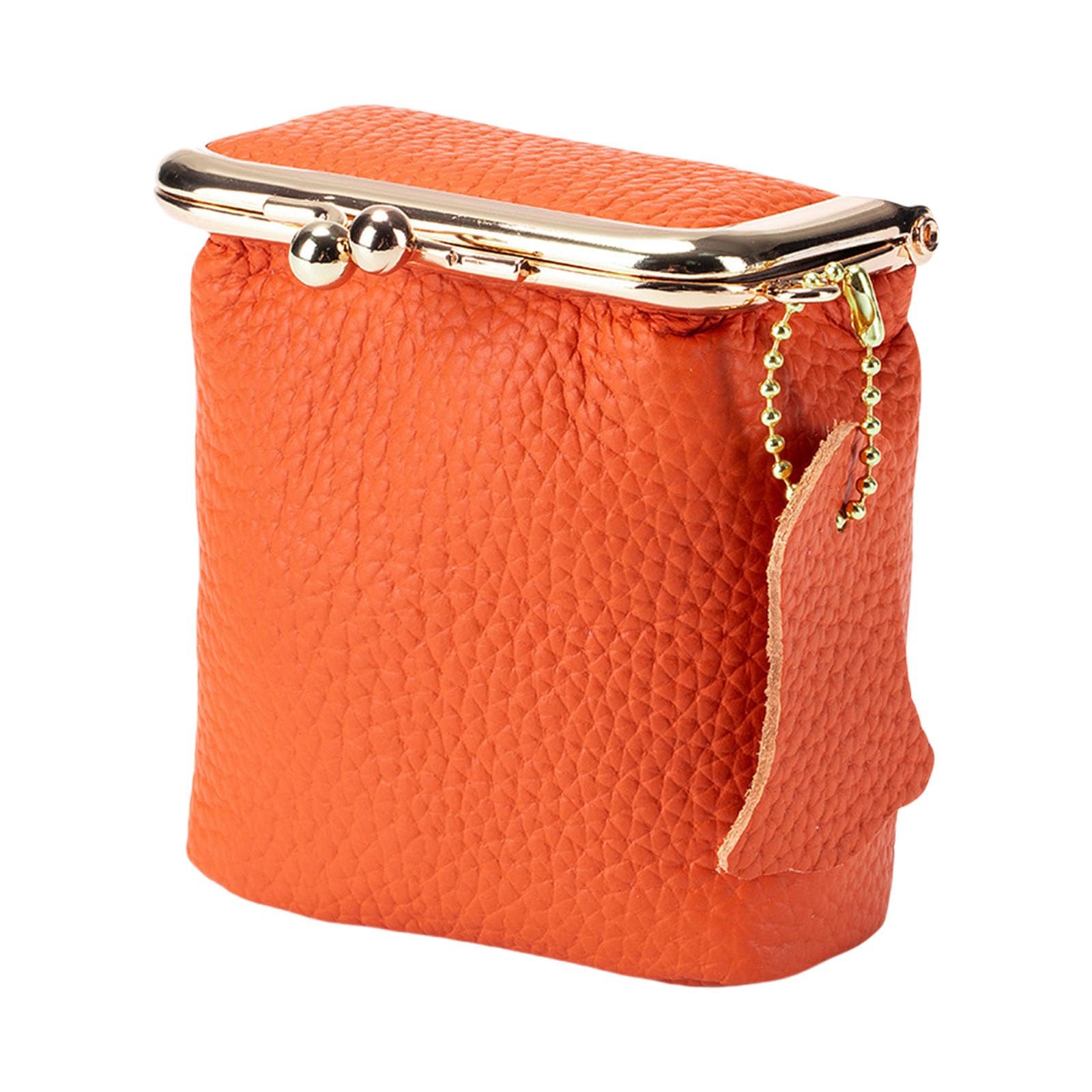 DOPNMUH Friendly Small Jewelry Case Retro Cosmetic Pouches Leather Texture Perfect for Necklace Coin Lipstick Accessories Vintage Leather Jewelry Organizers