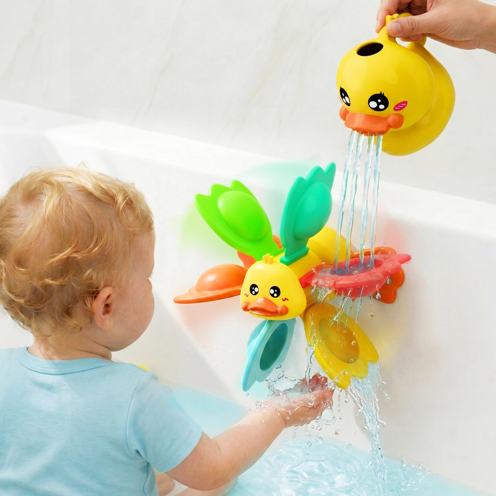 iPlay, iLearn Jouet de bain pour bébé canard