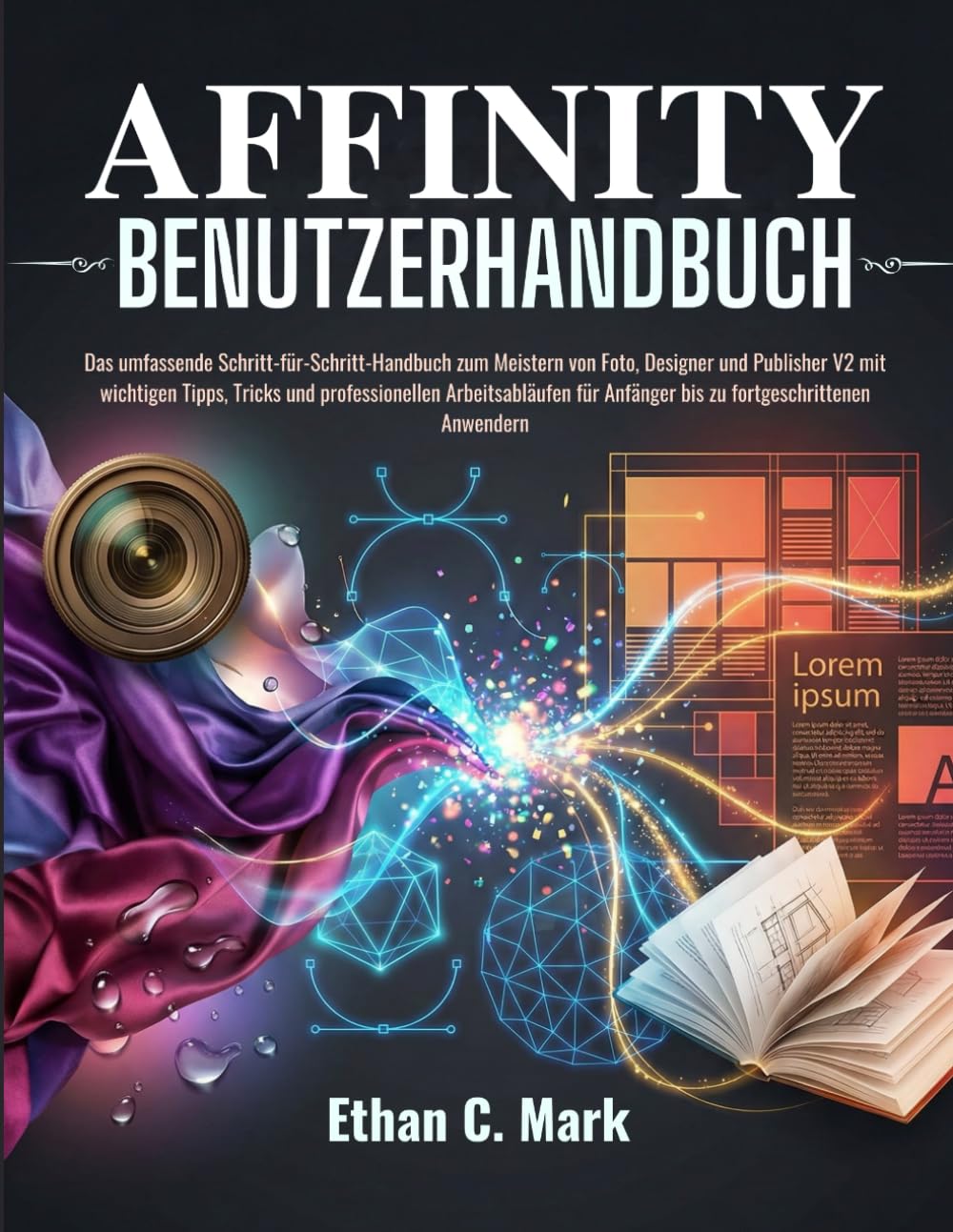 AFFINITY BENUTZERHANDBUCH: Das umfassende Schritt-für-Schritt-Handbuch zum Meistern von Foto, Designer und Publisher V2 mit wichtigen Tipps, Tricks und professionellen Arbeitsabläufen für Anfänger b