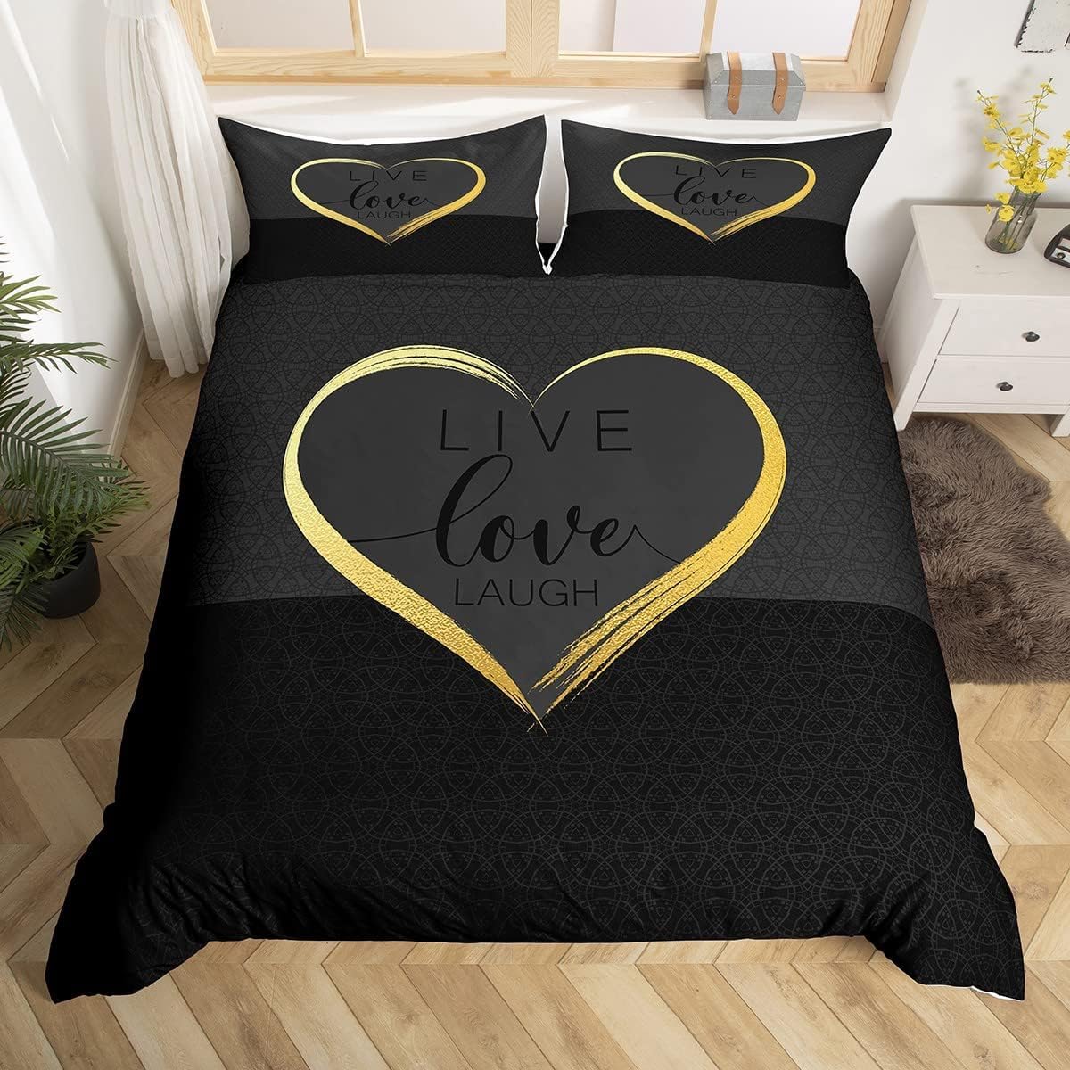 Homemissing Double Comforter Cover Set