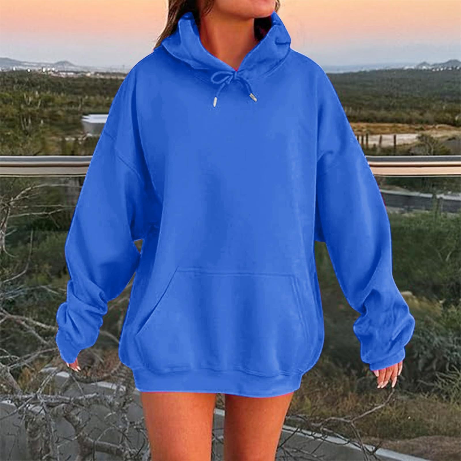 XINGJIAARTS Oversized Hoodies For Women 2025 Cute Hoodie Cute Sweatshirts Tops Fall Winter Trendy Outfits Drawstring Pullover