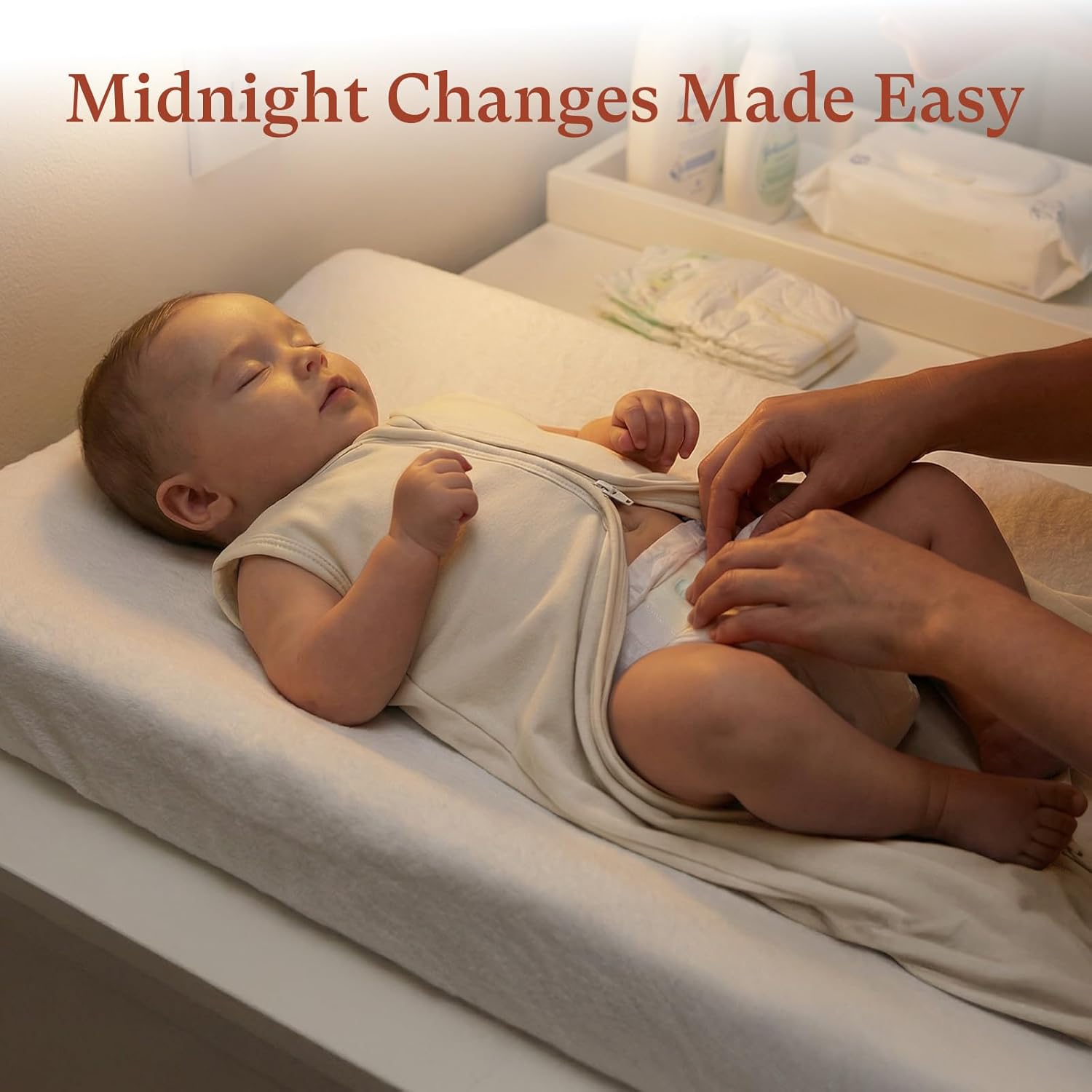 Baby Sleep Sack Wearable Blanket Baby Sleeping Bag, 0.5 TOG Toddler Sleeping Sack 0-3-6-12-24 Months,3 Pack