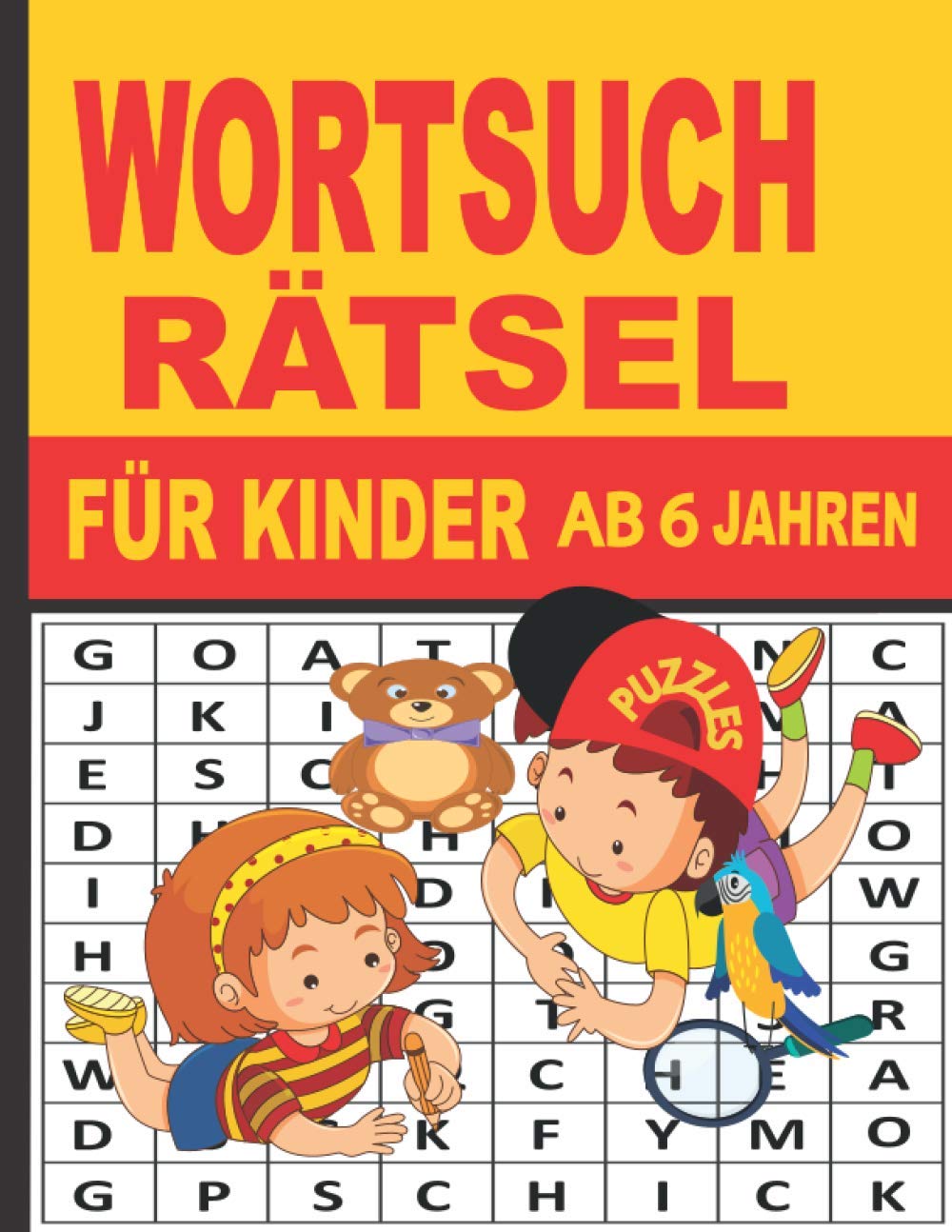 Amazon.com: Wortsuchrätsel für Kinder ab 6 Jahren: 100 lustige Rätsel