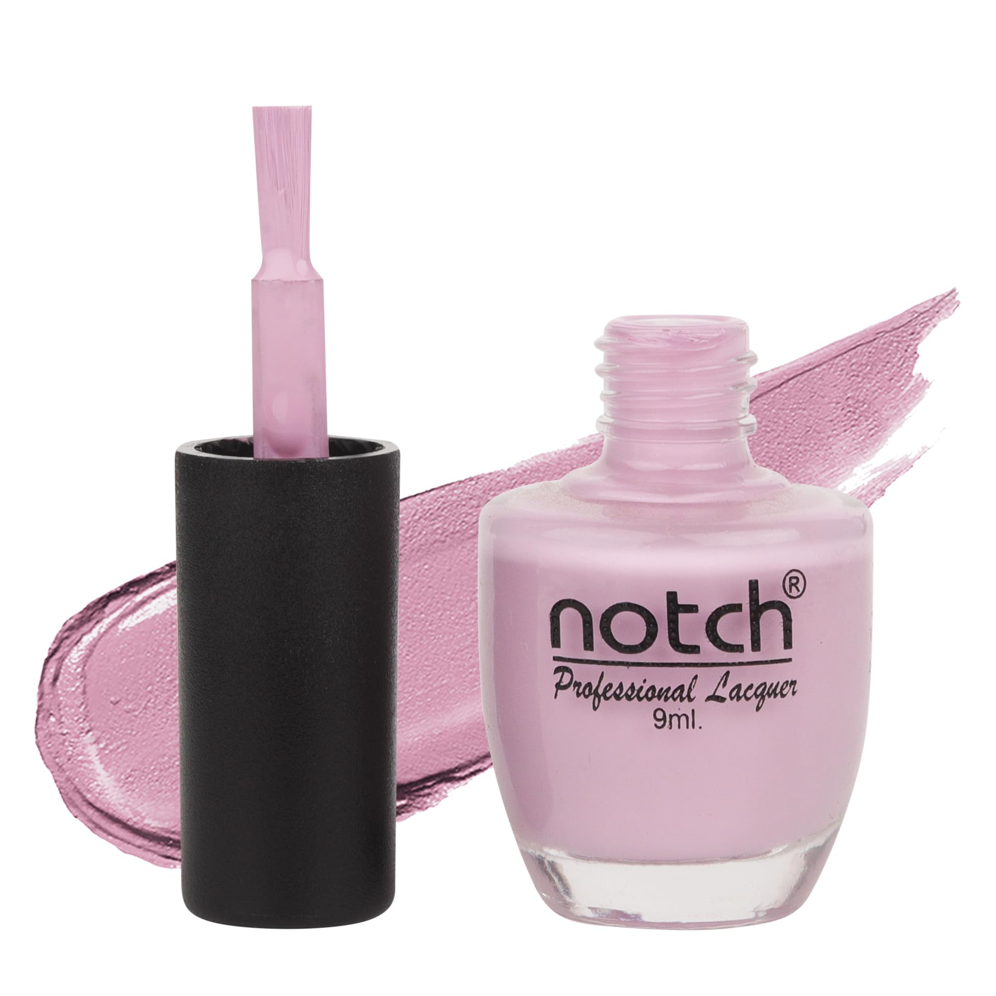 NOTCH 9ml Quick Dry Long Lasting HD Finish Smooth Creamy-Matte Lacquer Nail Polish | Nail Enamel | Nail Paint | Non-Toxic (Lavender On)-image-31