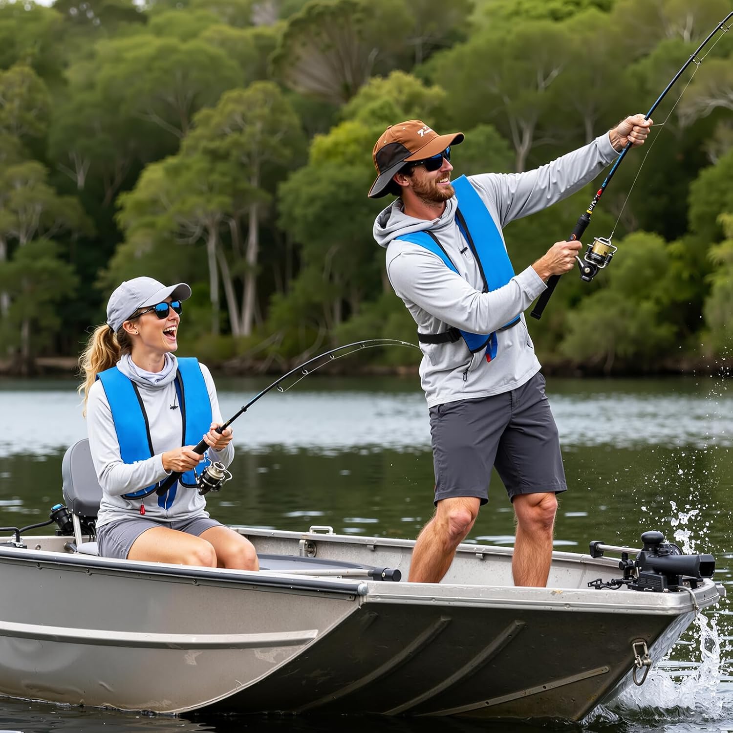 Adult Inflatable Life Jacket/Kayak Buoyancy Vest | Fishing Sailboat PFD Thin Weight Suitable for up to 330 pounds