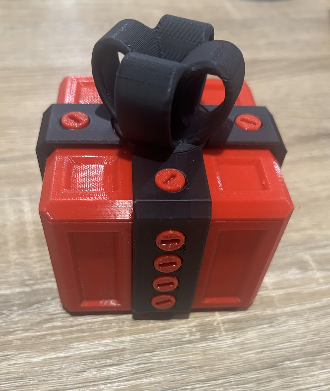 Prank Gift Box with Screw-Lock Design, 3D Printed Funny Present ...