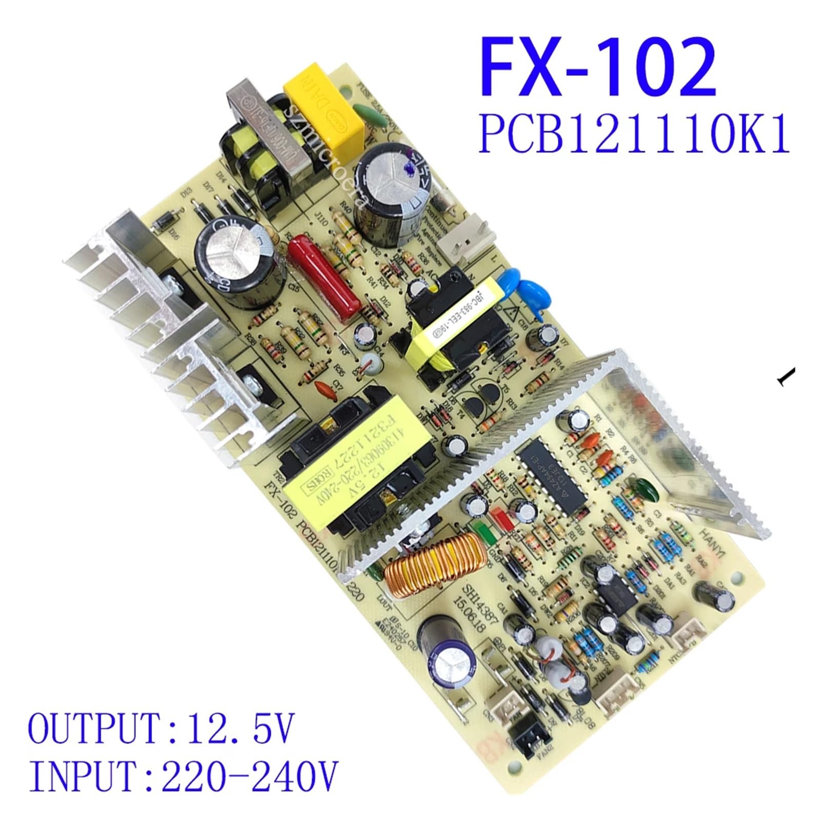 Placa De Control For Enfriador De Vinos FX-101 FX-102 PCB121110K1, Placa De Alimentación For Gabinete De Vino Tinto, Fuente De Alimentación, Accesorios For Refrigerador, Placa De Circuito De Alimentac