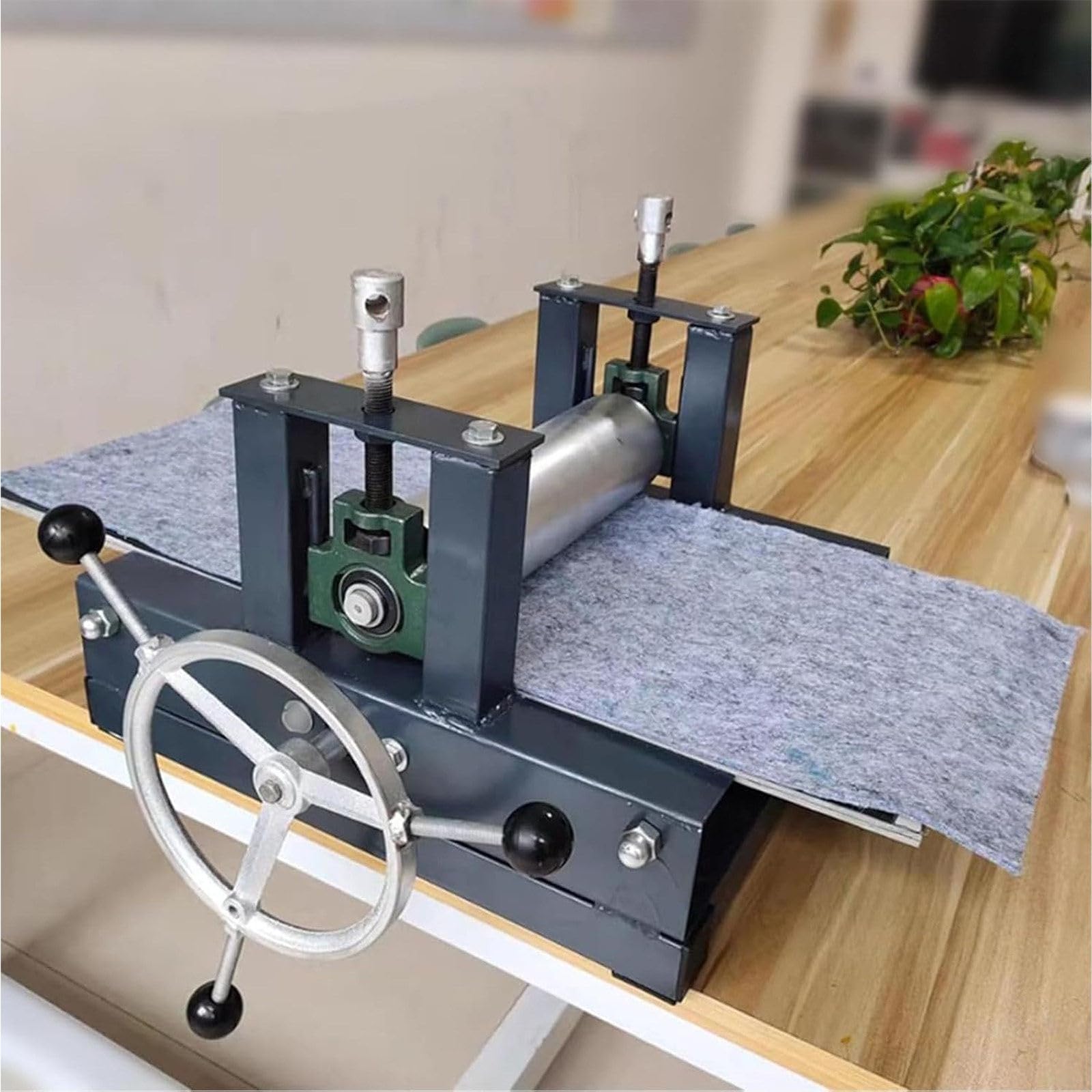 Block Monotype Printing and Etching Press, Printmaking Rubbbing Machine for Letterpress and Gravure, Manual Press for Home Studio and Art Classroom