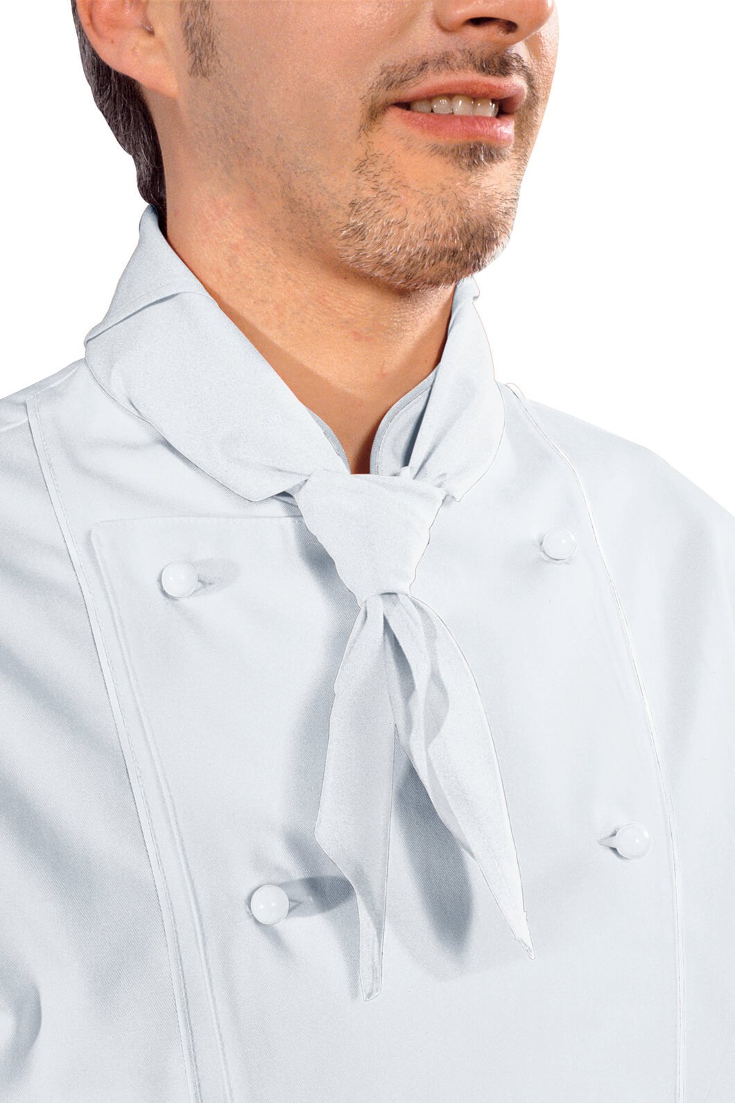 Giacca Uomo Isacco Enrica - 100% Cotone, Made In Italy, Taglia L, Bianco