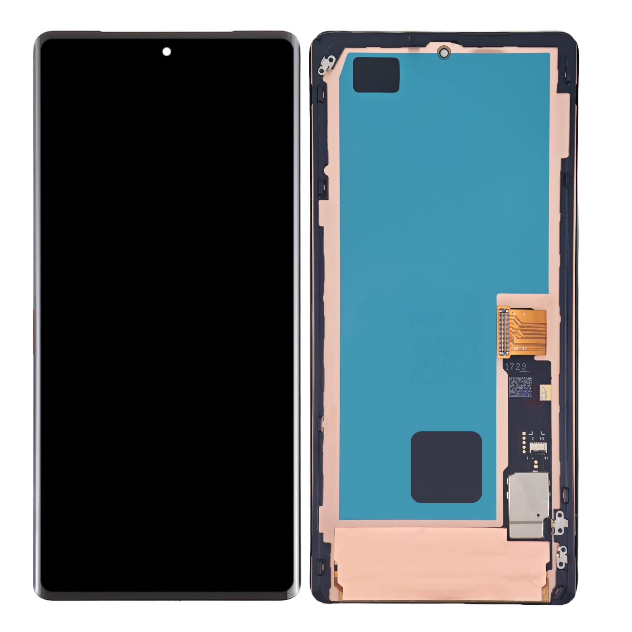 AMOLED for Google Pixel 7 Pro Screen Replacement kit for Pixel 7 Pro Screen Replacement GP4BC GE2AE LCD Display digitizer Touch Screen Assembly (Not for Pixel 7A / 7) (Black)
