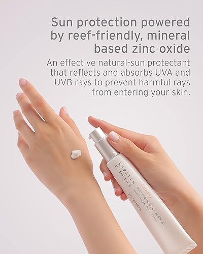 Miniatura 4 de Kerstin Florian Crema de día multivitamínica SPF 30, hidratante facial diario con óxido de zinc natural, protector solar con protección UVA y UVB,