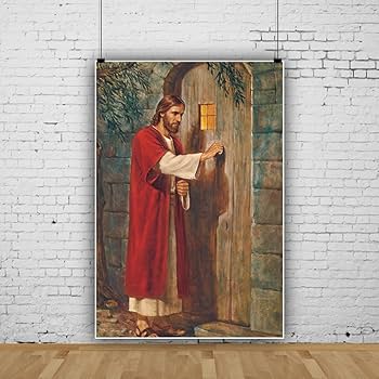 壁飾り-ゴブラン-Jesus at your door Jesus at the Door, Printable Wall Art, LDS Art, Christian