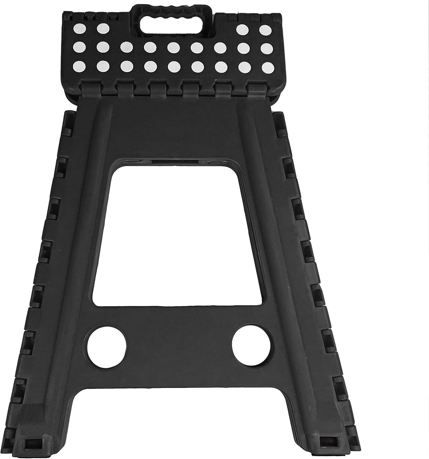 UNIWARE New Heavy Duty Folding Step Stool, Holds up to 330 Lb, Sturdy & Safe, Sturdy Enough to Support Adults and Safe Enough for Kids. Opens Easy with One Flip,11.4" W x 8.7" D x 17.7" H 11.4" W x 8.7" D x 17.7"H (29x22x45cm) 16210