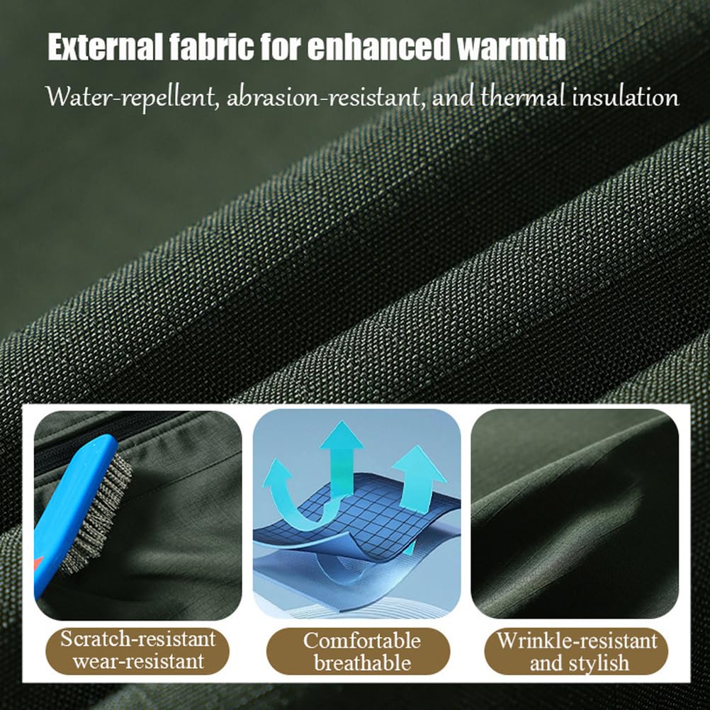 Traje Táctico De Forro Polar Softshell para Hombre, Chaqueta De Caza Térmica Impermeable Pantalón Cargo