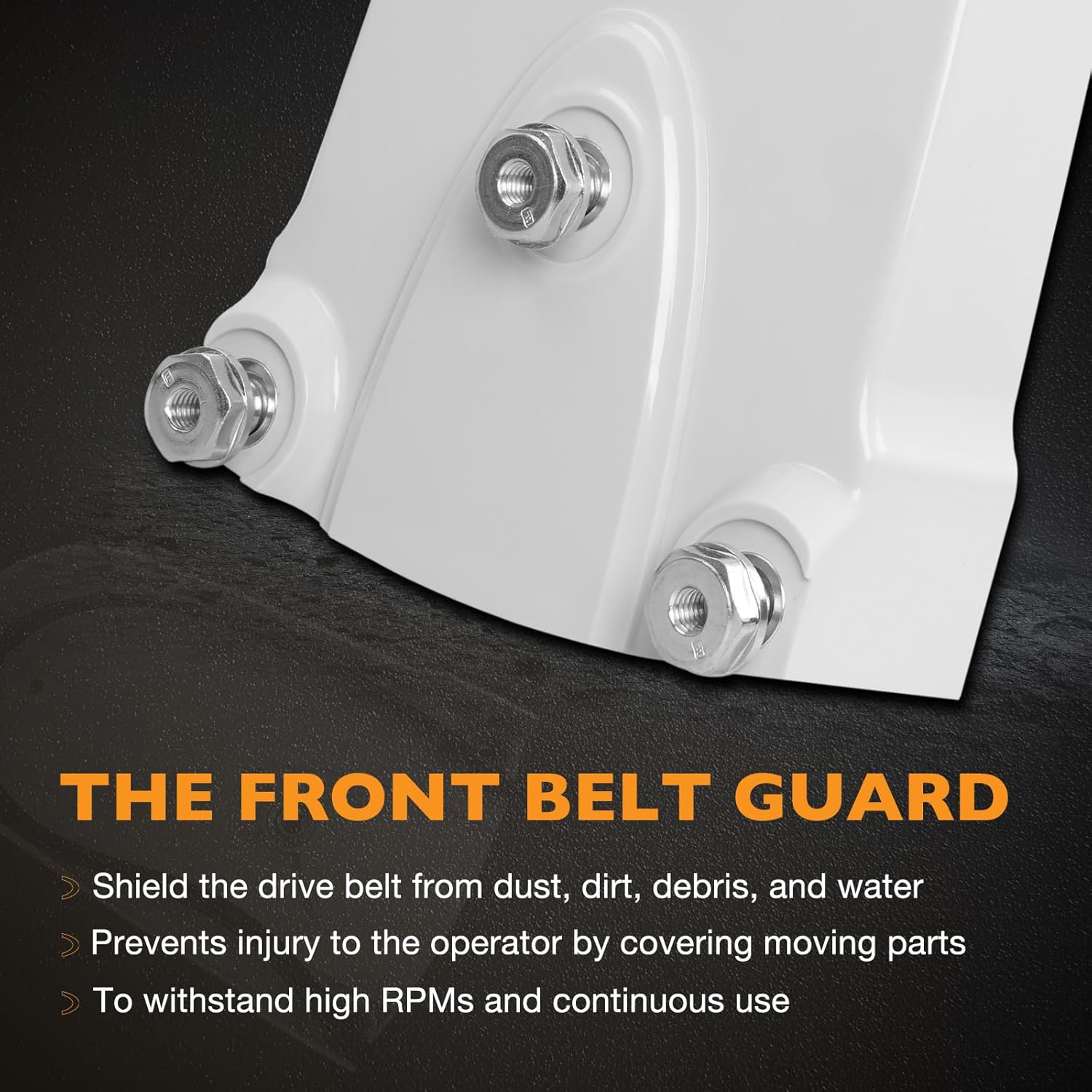 Front Belt Guard with Belt Compatible with Stihl TS700 Concrete Cut-Off Saws, Replace# 4224-700-8115, 9490-000-7920 (Doesn't fit to The TS800)