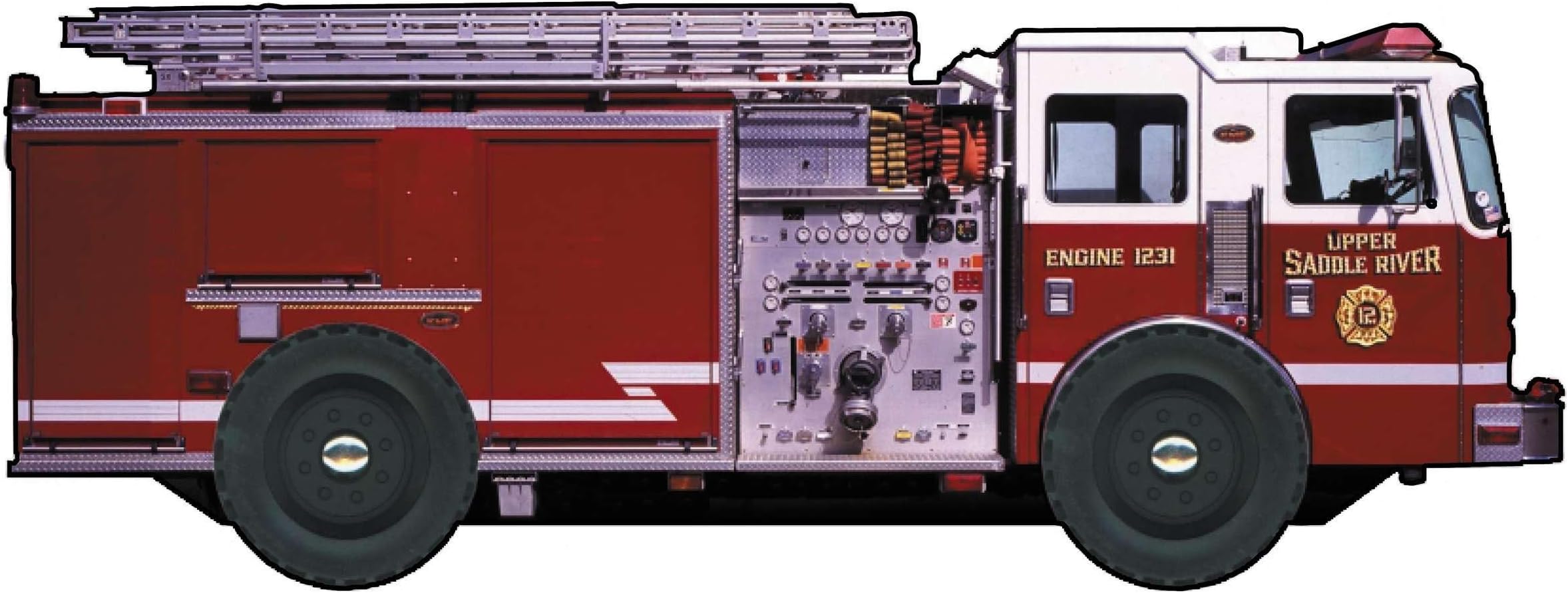 Fire Truck (Wheelie Books)