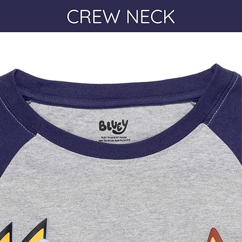 Vista 6 de Bluey Mom Dad Bingo Girls Matching Family T-Shirt Toddler to Adult