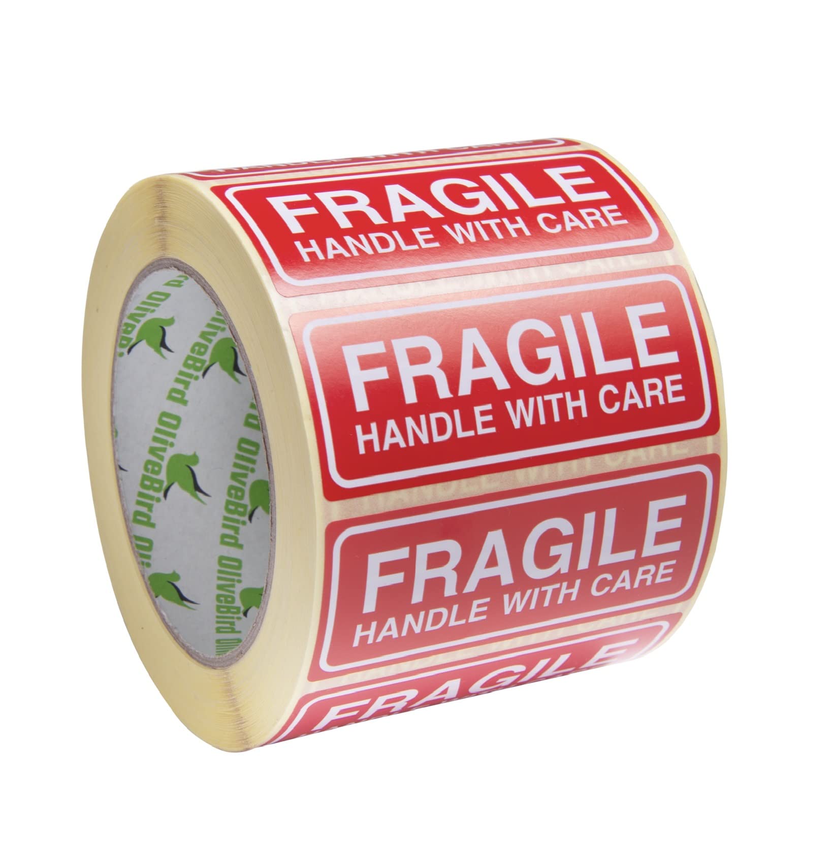 1000 Fragile Stickers Handle with Care Stickers Size 90x35mm