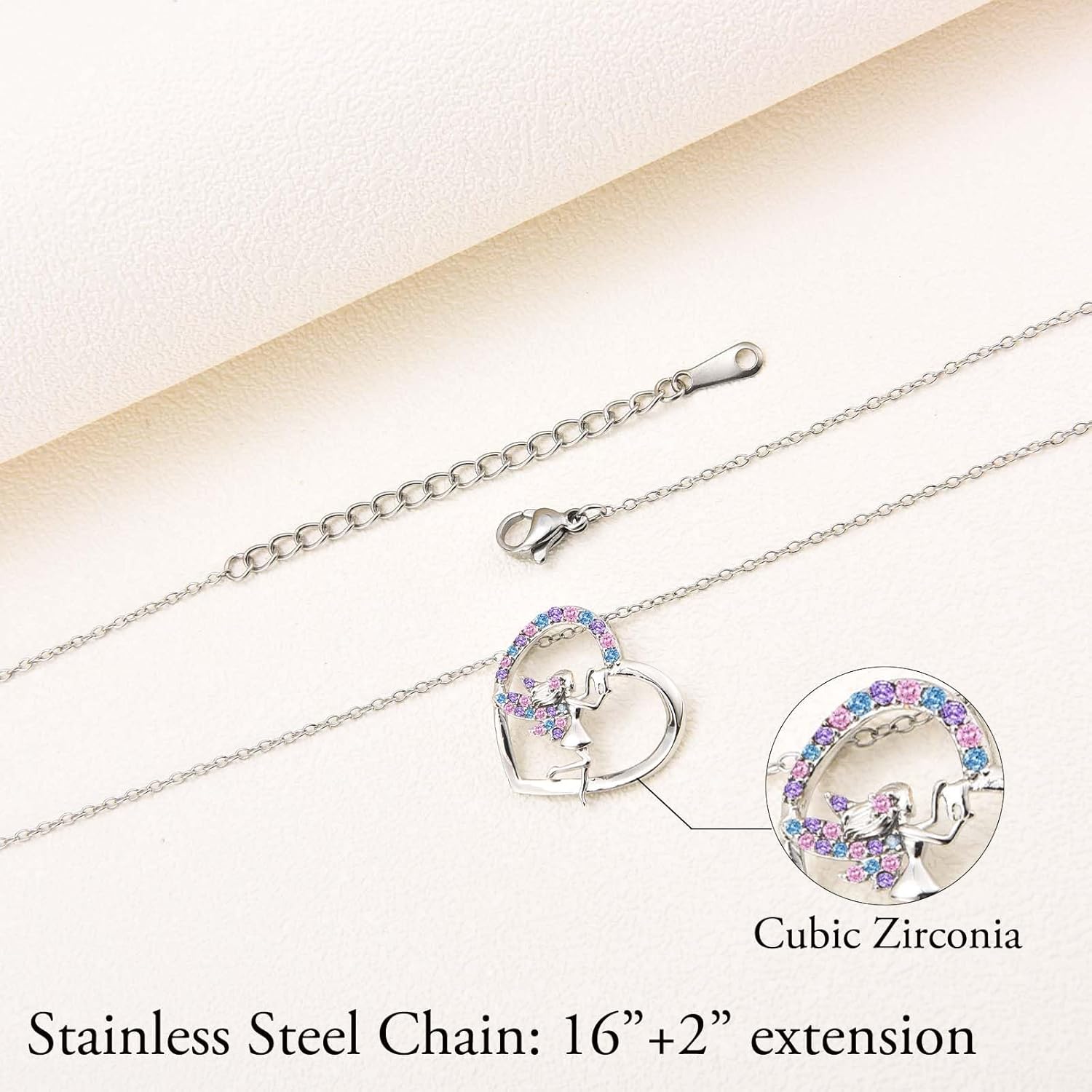 Tooth Fairy Gifts for Girls Necklace Jewelry Daughter Granddaughter Niece Little Sister - Image 3