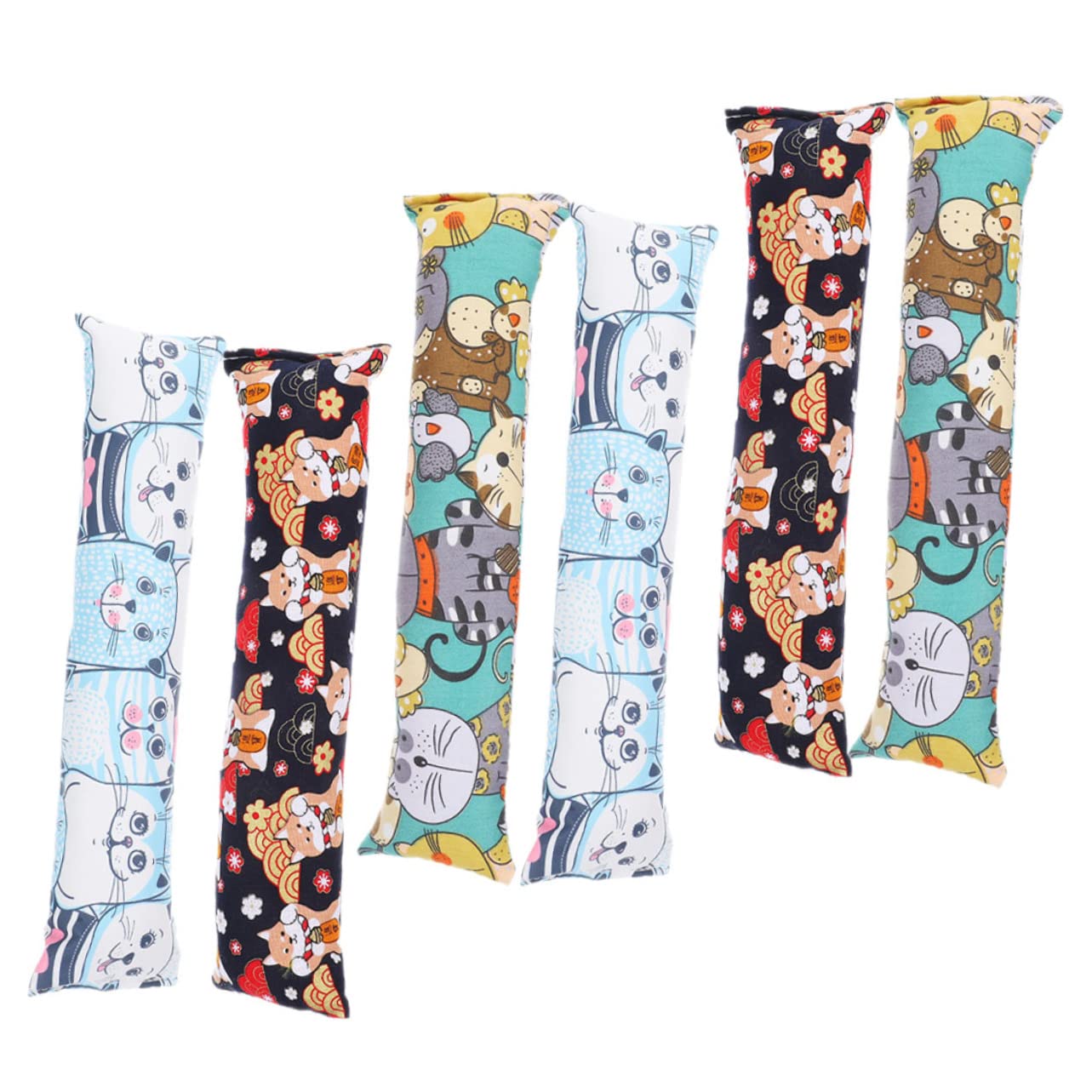 Mipcase 12piezas Juguetes De Gato De Catnip Almohadas para Juguetes De Masticación para Gatos Estimulantes y
