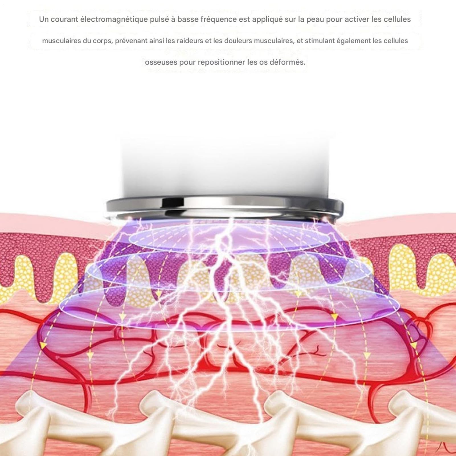 Dispositivo per massaggio al collo con calore, strumento per massaggi per adulti, uomini, donne, Natale, compleanno, mamma, papà, moglie, marito, in acciaio inox ABS con 6 modalità, ricaricabile senza