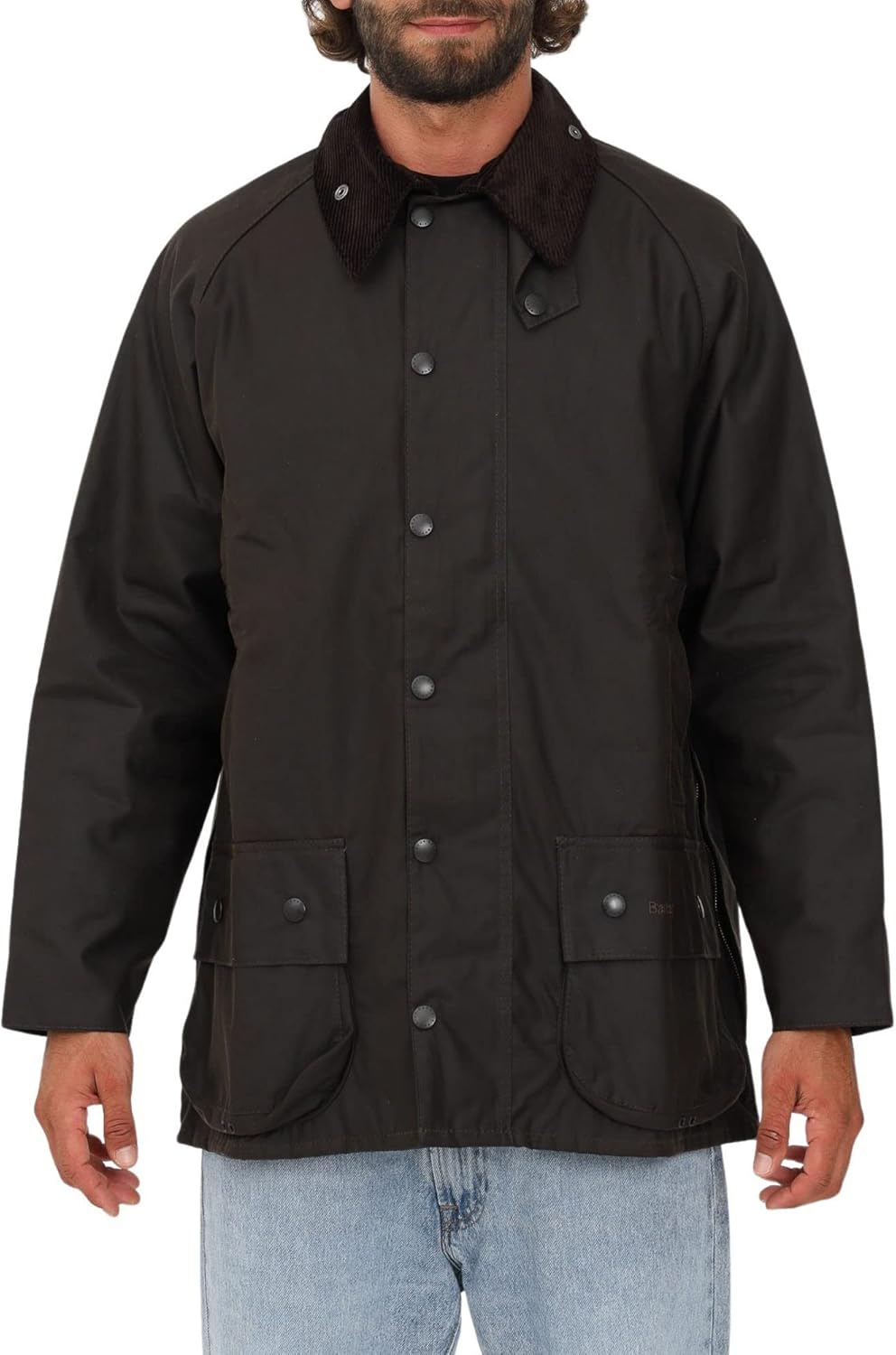 Barbour Mens Classic Beaufort Wax Jacket, 44, Green : Amazon.ca