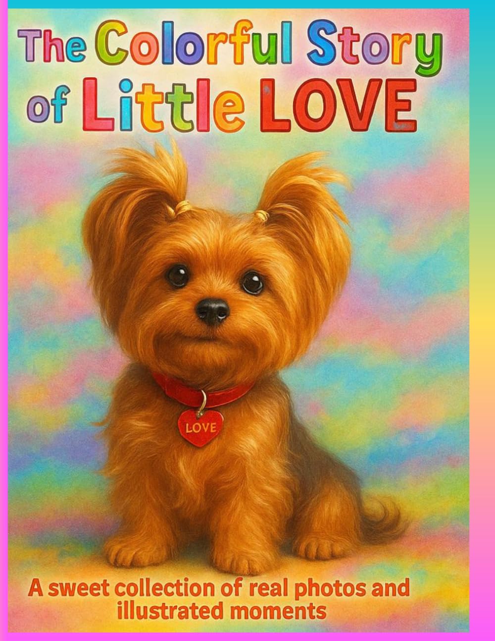 The Colorful Story of Little Love: A sweet collection of real photos and illustrated moments