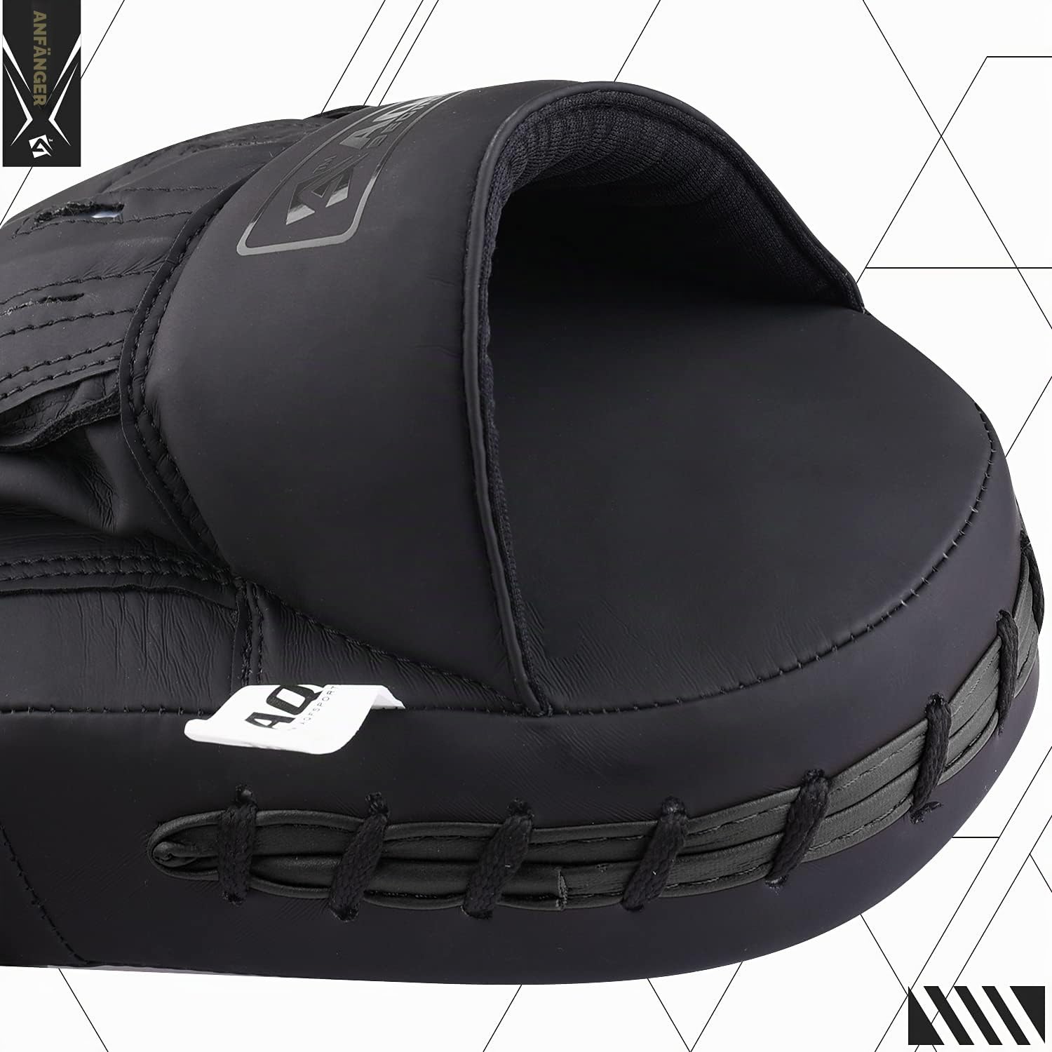 AQF Pratzen Boxen, Handpratzen, Muay Thai Rex Leder Gebogene Pratzen Kickboxen, Boxing Pads, Focus Boxhandschuhe Für Kampfsport, MMA, Karate & Kickboxing Boxpads