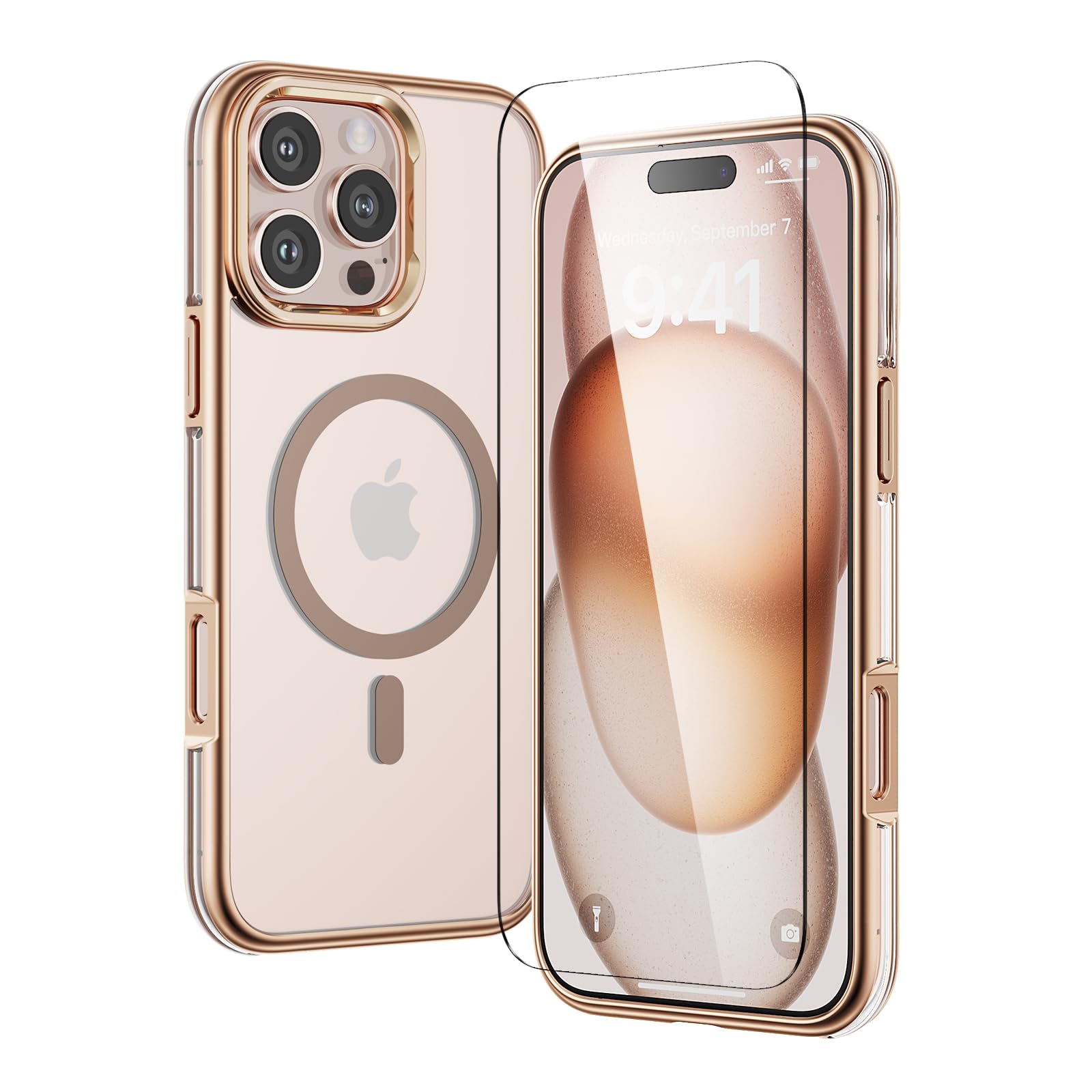 Amazon.com: MILPROX Compatible for iPhone 16 Pro Max Case - with