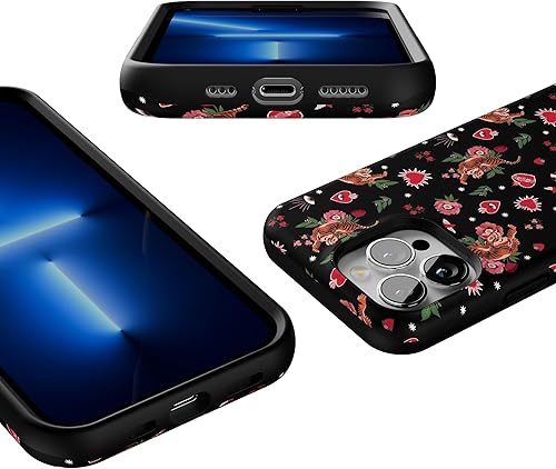 Vista 35 de Casely iPhone 13 Pro Case Compatible with MagSafe Blue Marble Case