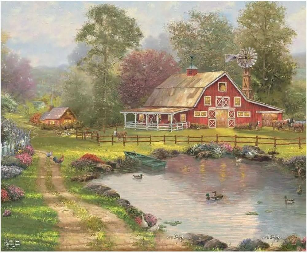 Ceaco Red Barn Retreat
