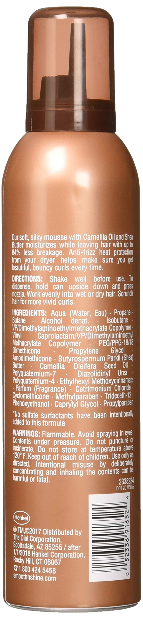 Smooth N Shine Curl Mousse Defining 9 Ounce (266ml) (2 Pack)