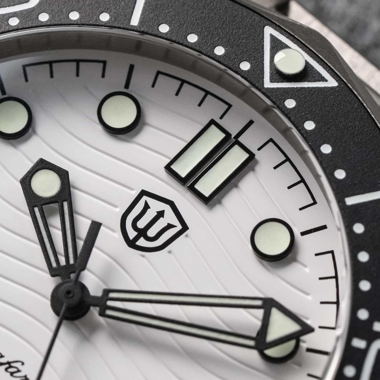 watchdives WD007Q V2 42 mm Titanium NTTD zegarek do nurkowania, Japonia VH31 Sweep Second zegarek kwarcowy, zakrzywione szkło szafirowe zegarek na rękę 200 m wodoszczelny zegarek