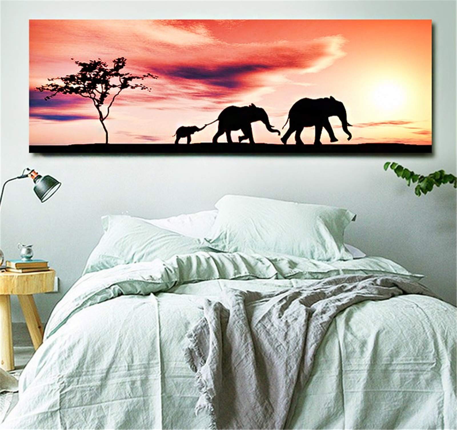 Toile diamant 5D éléphant XL pour créer une déco murale zen chez soi