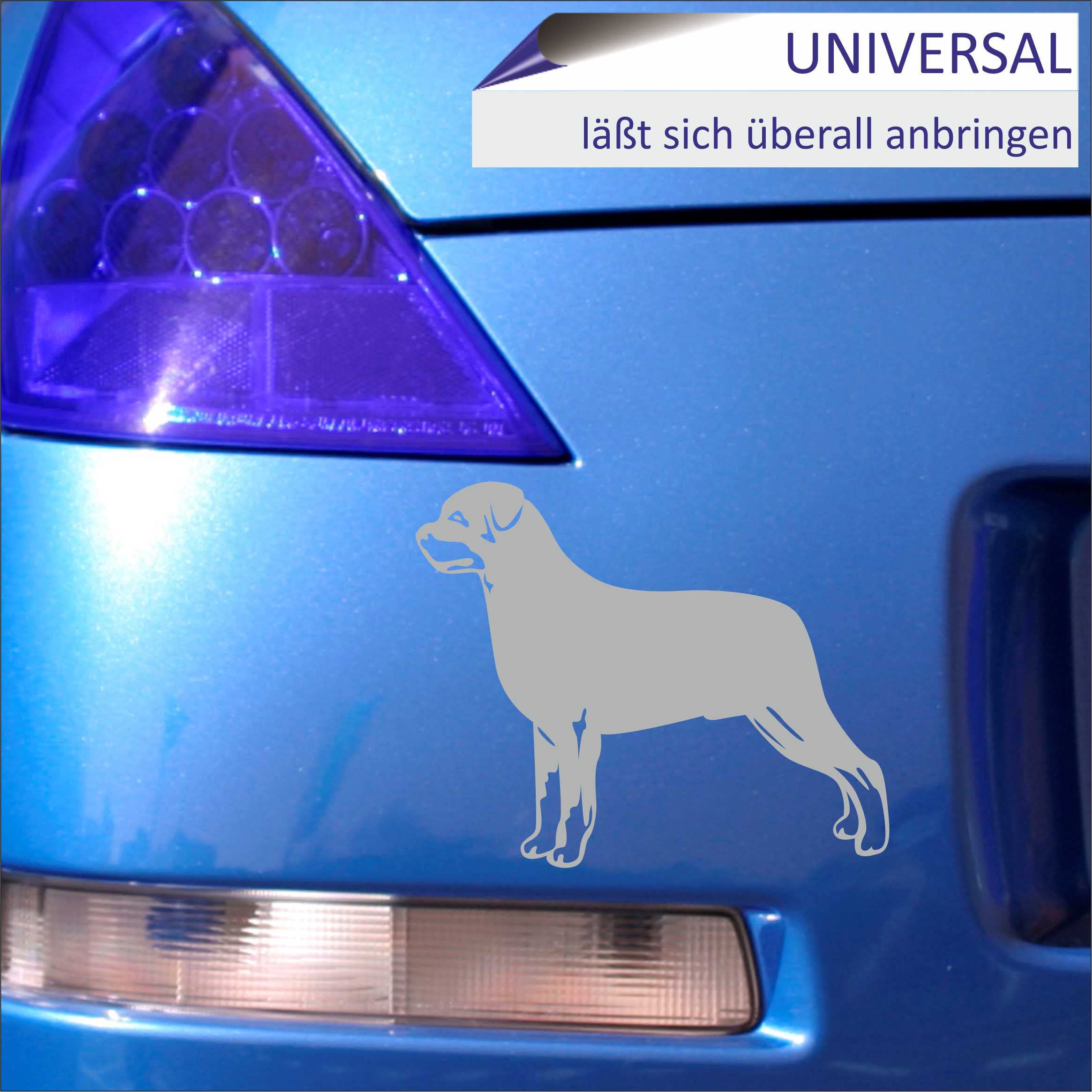 INDIGOS UG Adesivo - Decalcomania - JDM - Die Cut - Howling Wolf Decalcomania In Vinile Per Finestrini Auto - 111 Mm X 88 Mm - Idea Regalo Per Auto