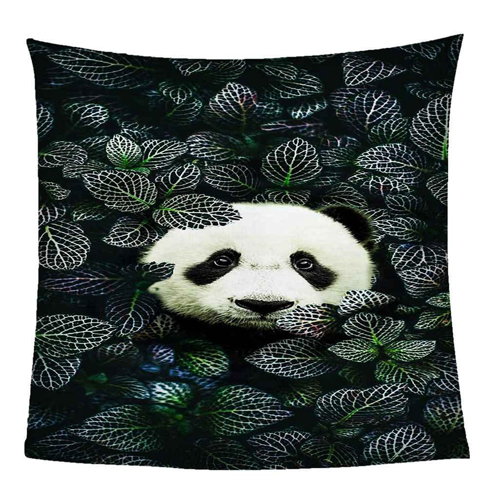 Couverture Flanelle Panda en Microfibre Premium Douce au Toucher Effet Plume