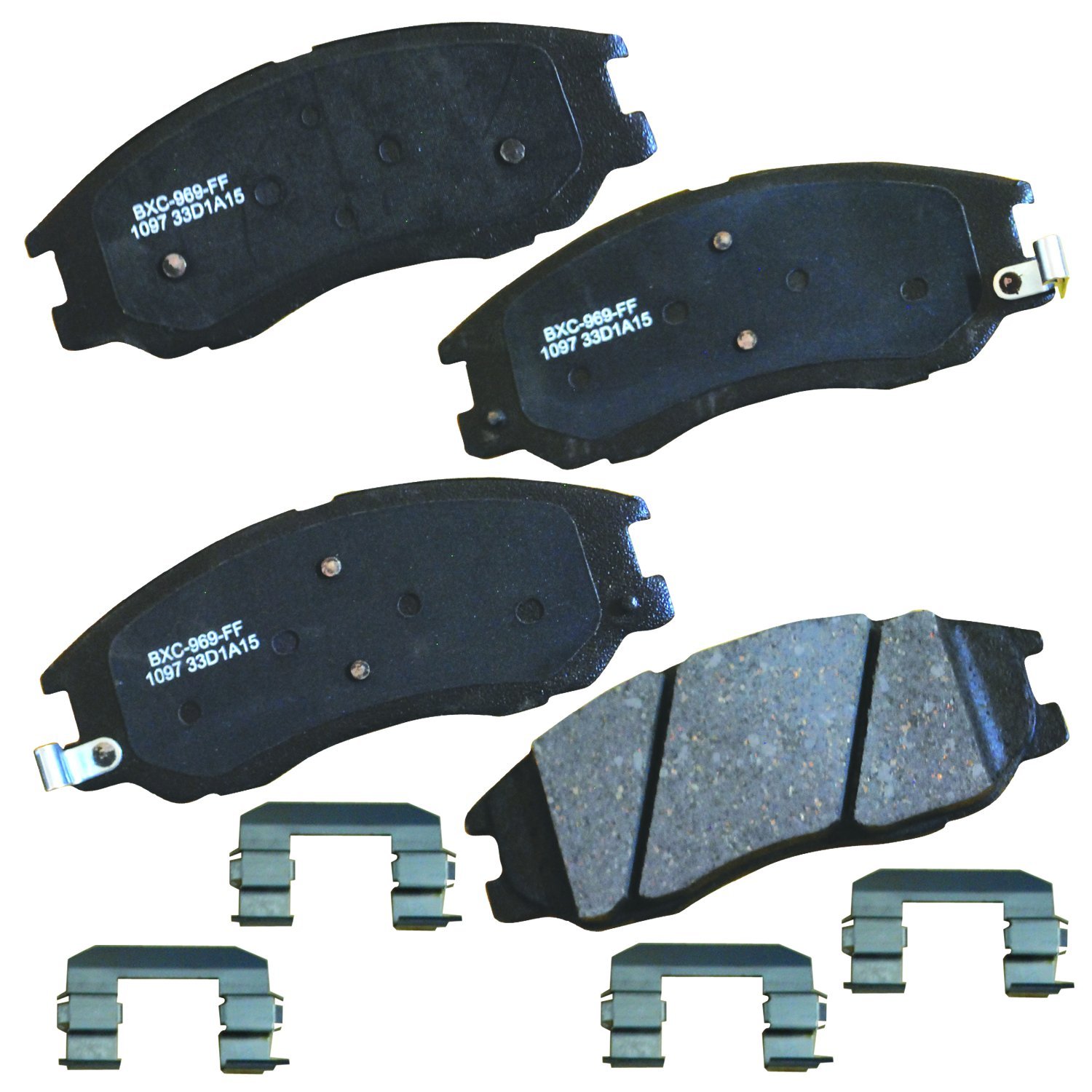 Bendix Premium SBC1097 Ceramic Front Brake Pads for Kia Sedona 2005-2004